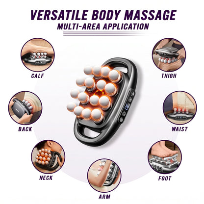 16-Head Muscle Massage Gun Deep Tissue Percussion Massager for Muscle Relaxation & Recovery