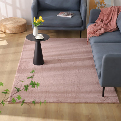 Kasentex Decorative Area Rug - Soft Accent Rug for Home Decor