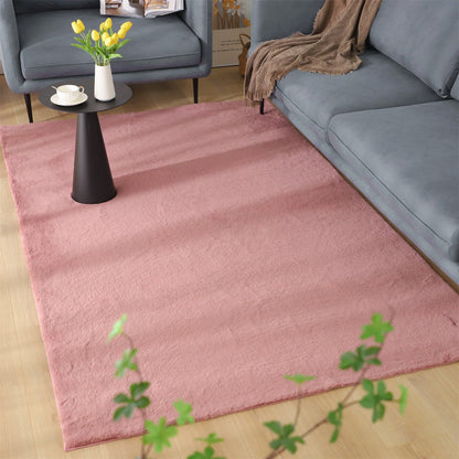 Kasentex Decorative Area Rug - Soft Accent Rug for Home Decor