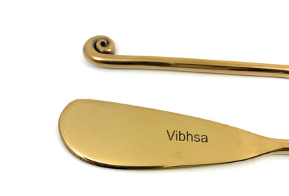 Vibhsa Gold Butter Spreaders Set of 6